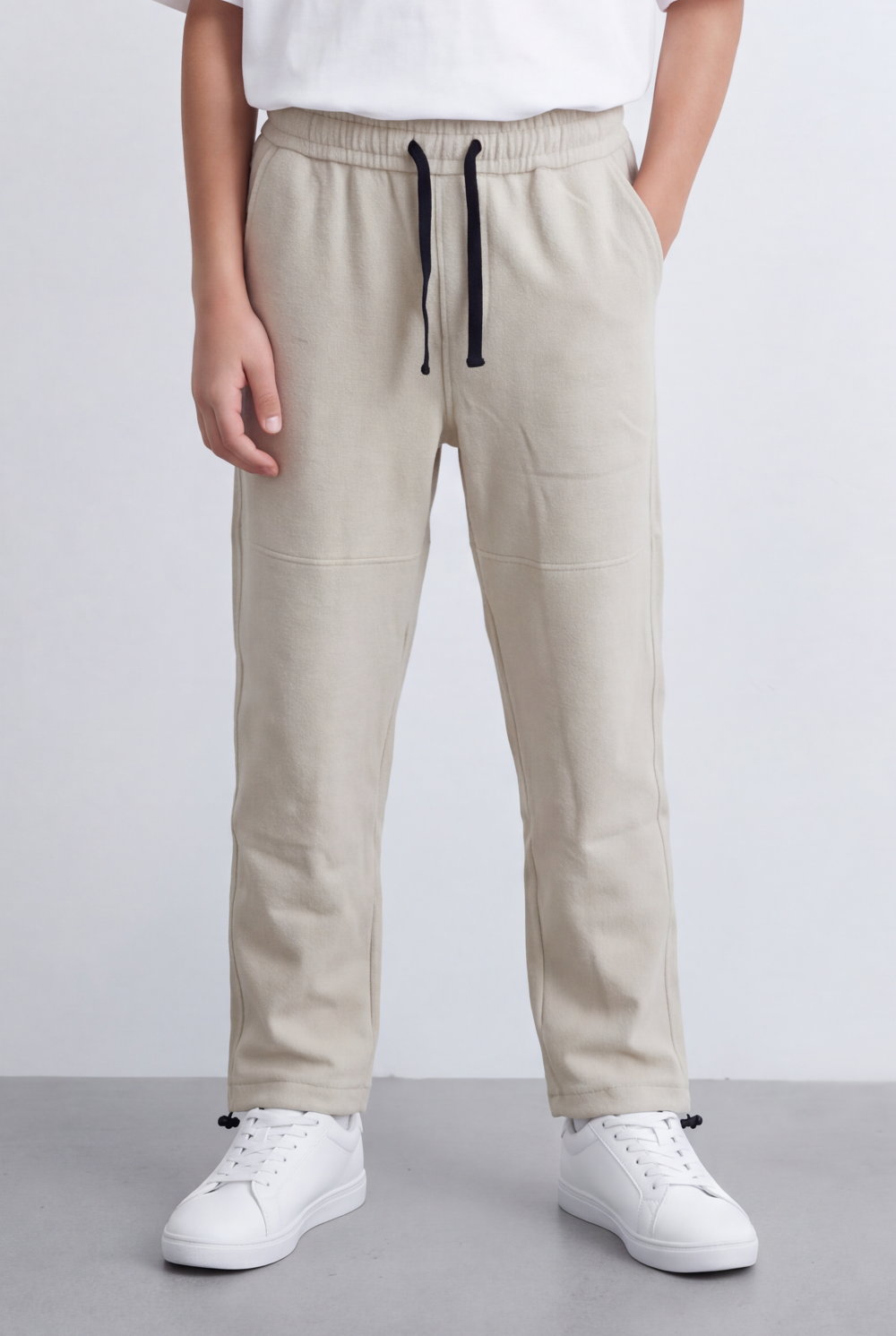 Boy's Tomato Store Sweatpants Panel Seam Detail Oversize