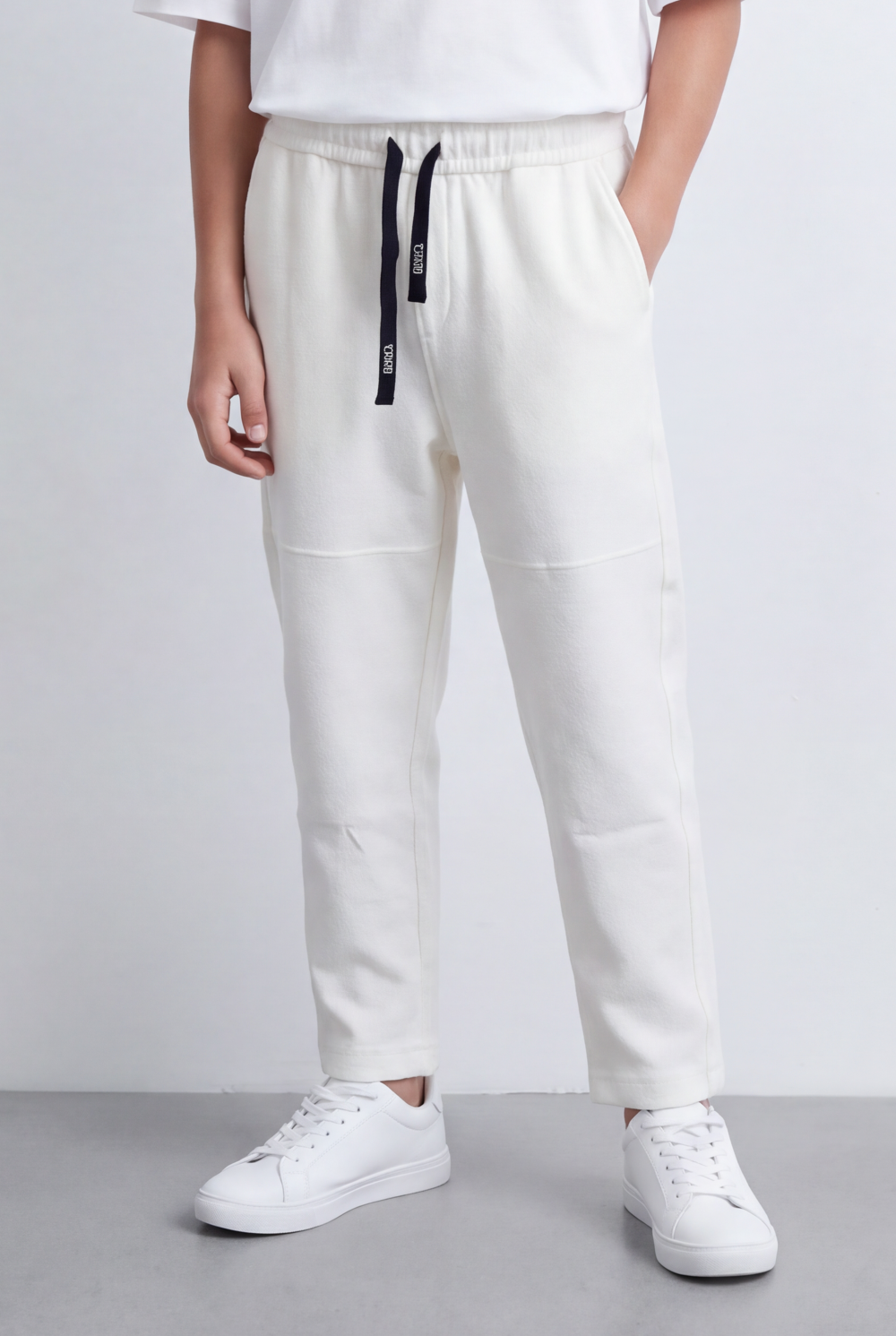 Boy's Tomato Store Sweatpants Panel Seam Detail Oversize