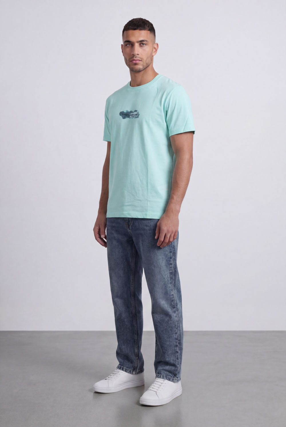 Men’s Tomato Store Graphic Regular Fit T-Shirt Minimal Front Print Outdoor Inspired Back Graphic