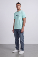 Men’s Tomato Store Graphic Regular Fit T-Shirt Minimal Front Print Outdoor Inspired Back Graphic