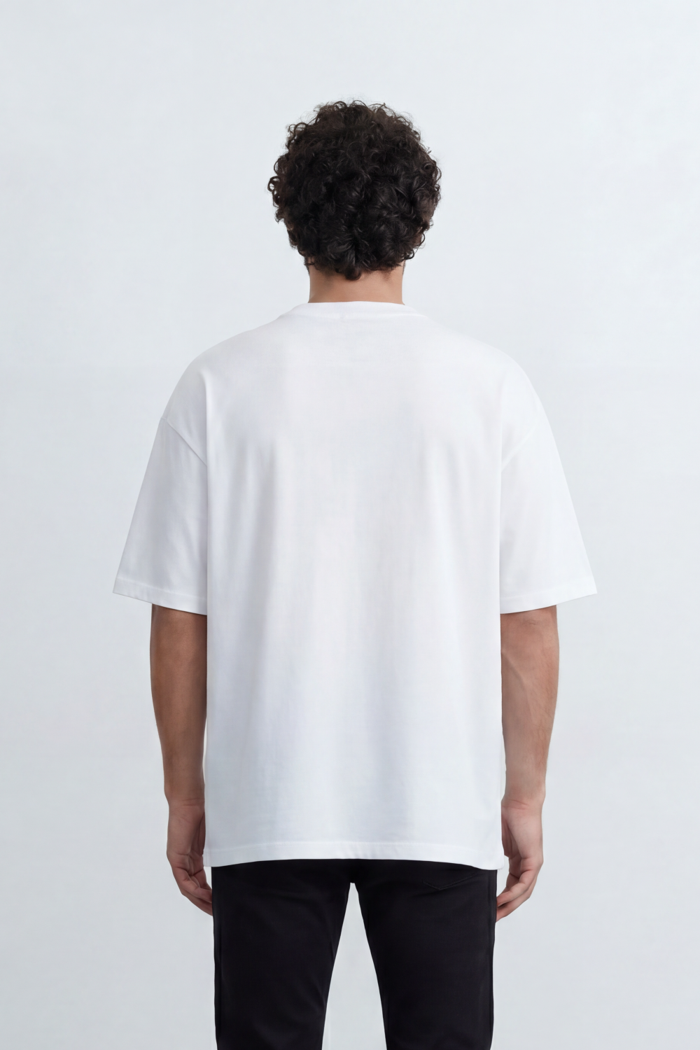 Men’s Tomato Store Archive Patch Graphic Oversize T-Shirt With Smooth Jersey Texture Small Front Typography Print
