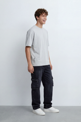 Men’s Tomato Store Oversized T-Shirt Clean Design Subtle Graphic Detail