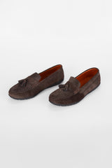 Men's Casual Unique Style Suede Shoes Walk With Confidence & Elevate Your Style Game With Tomato