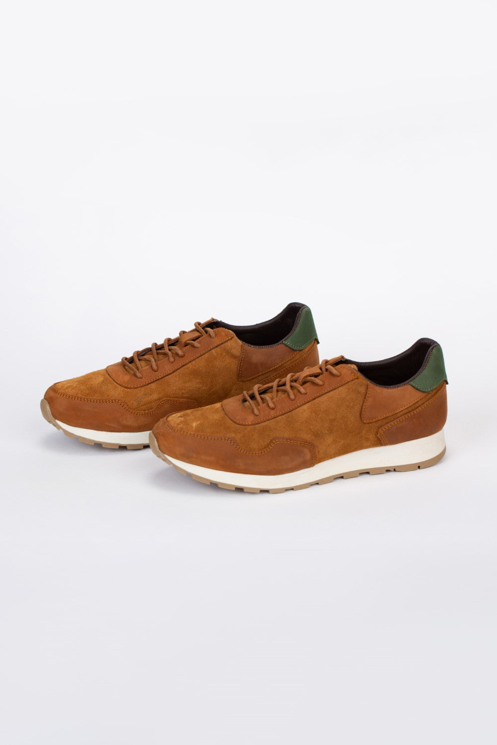 Mens Shoes Two Tone Suede Lace Up Shoes