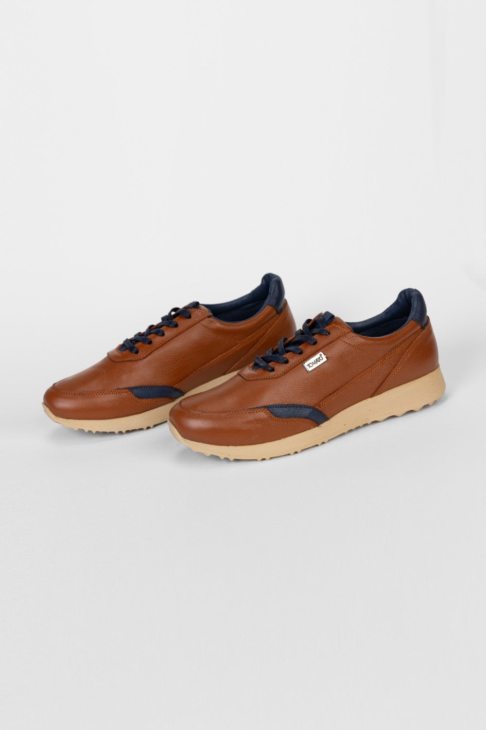Men's Tomato Leather Shoes Made Of High Quality Material