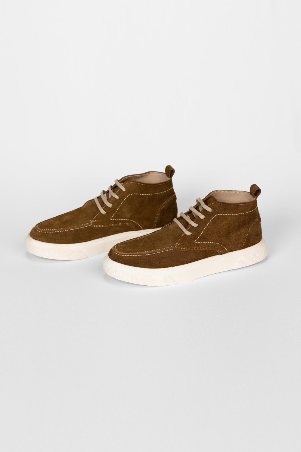 Men's Suede Lace Up Half Boot