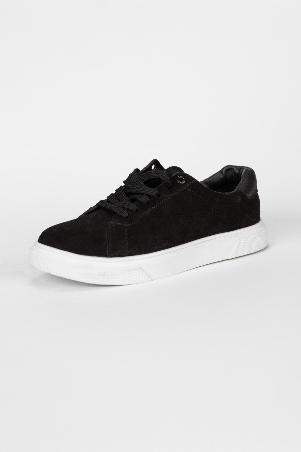 Men's Tomato Suede Lace-Up Sneakers Shoes
