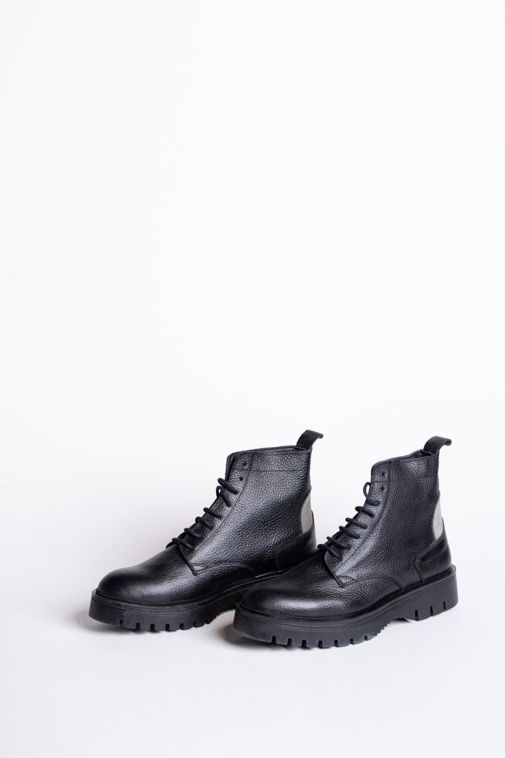 Men's High Top Leather Half Boot Shoes