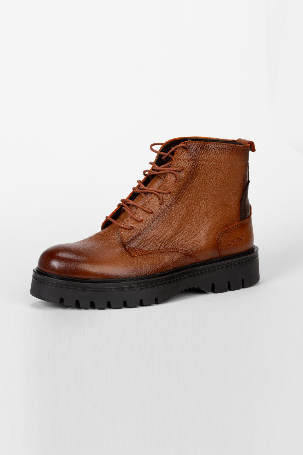 Men's High Top Leather Half Boot Shoes