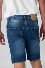 Men's Slim Fit Cutting Soft Jeans Shorts