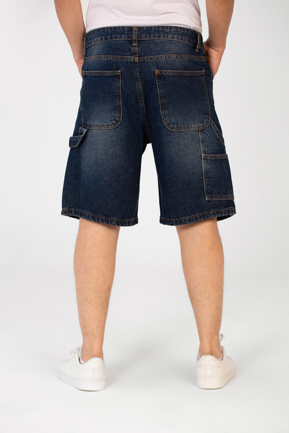 Men's High Quality Cutting Denim Short With Pockets And Modern Design