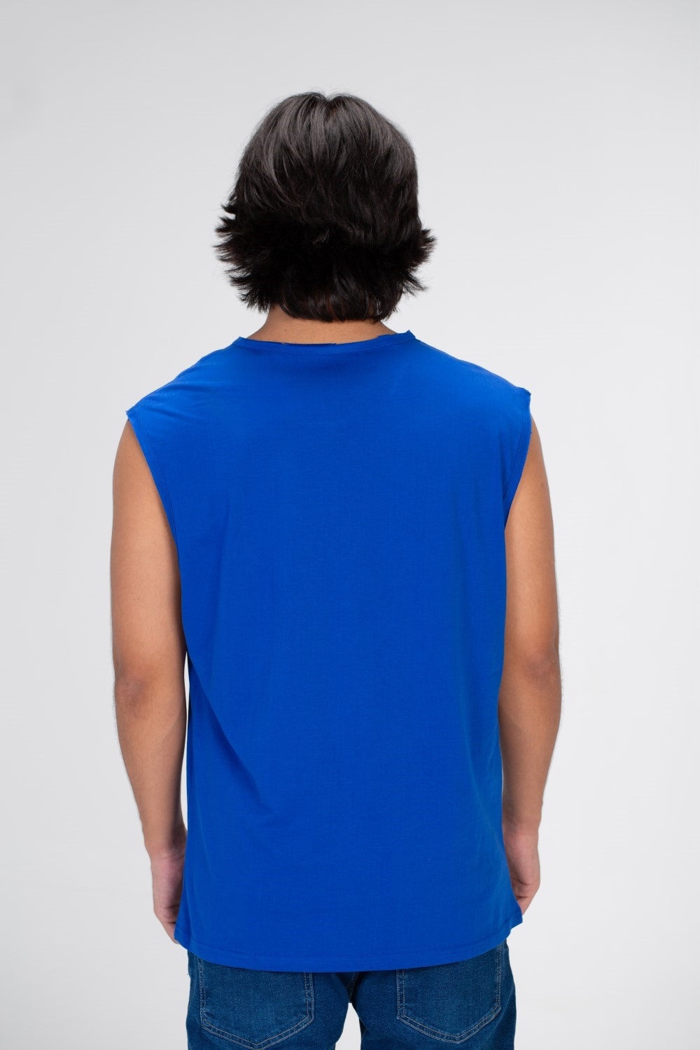 Men's Summer Cut T-shirt Printed On The Front With Comfortable Material