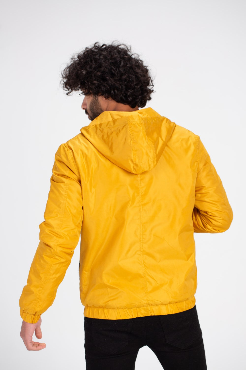 Men's Casual Full Zipper Basic Waterproof Sweatshirt