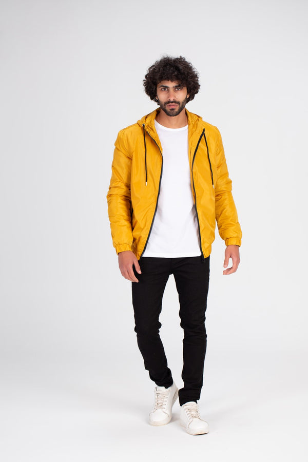 Men's Casual Full Zipper Basic Waterproof Sweatshirt