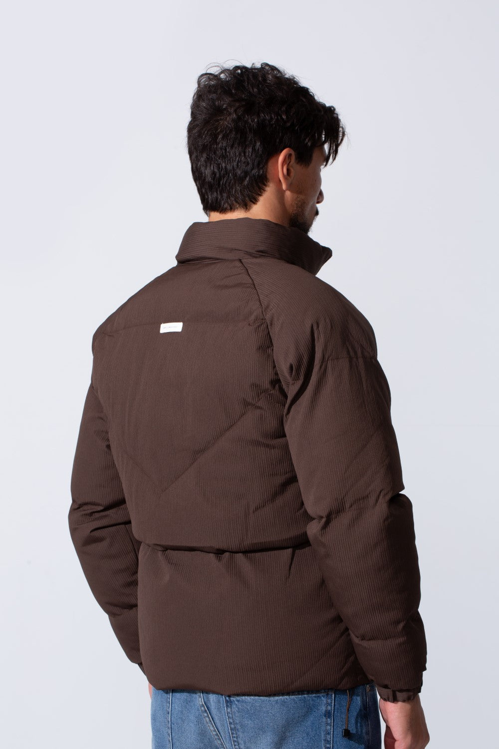 Men's Waterproof Bomber Jacket With Zipper And Long Sleeves