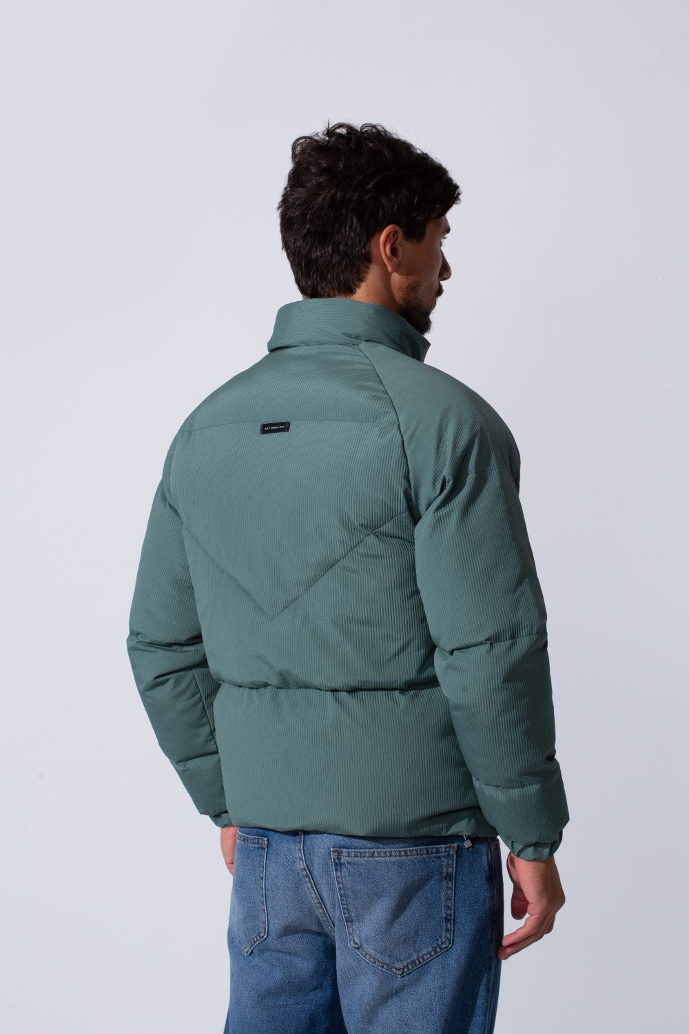 Men's Waterproof Bomber Jacket With Zipper And Long Sleeves
