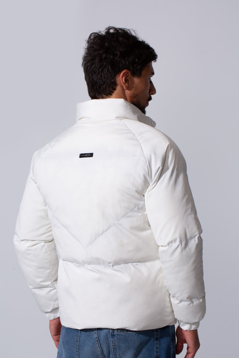 Men's Waterproof Bomber Jacket With Zipper And Long Sleeves