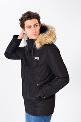 Men's Plain Waterproof Jacket With Tomato Print On The Front