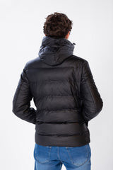 Men's Plain Waterproof Jacket With Zippers And Pockets