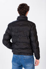 Men's Waterproof Puffer Jacket With Pockets And Zippers