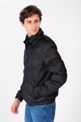 Men's Waterproof Puffer Jacket With Pockets And Zippers