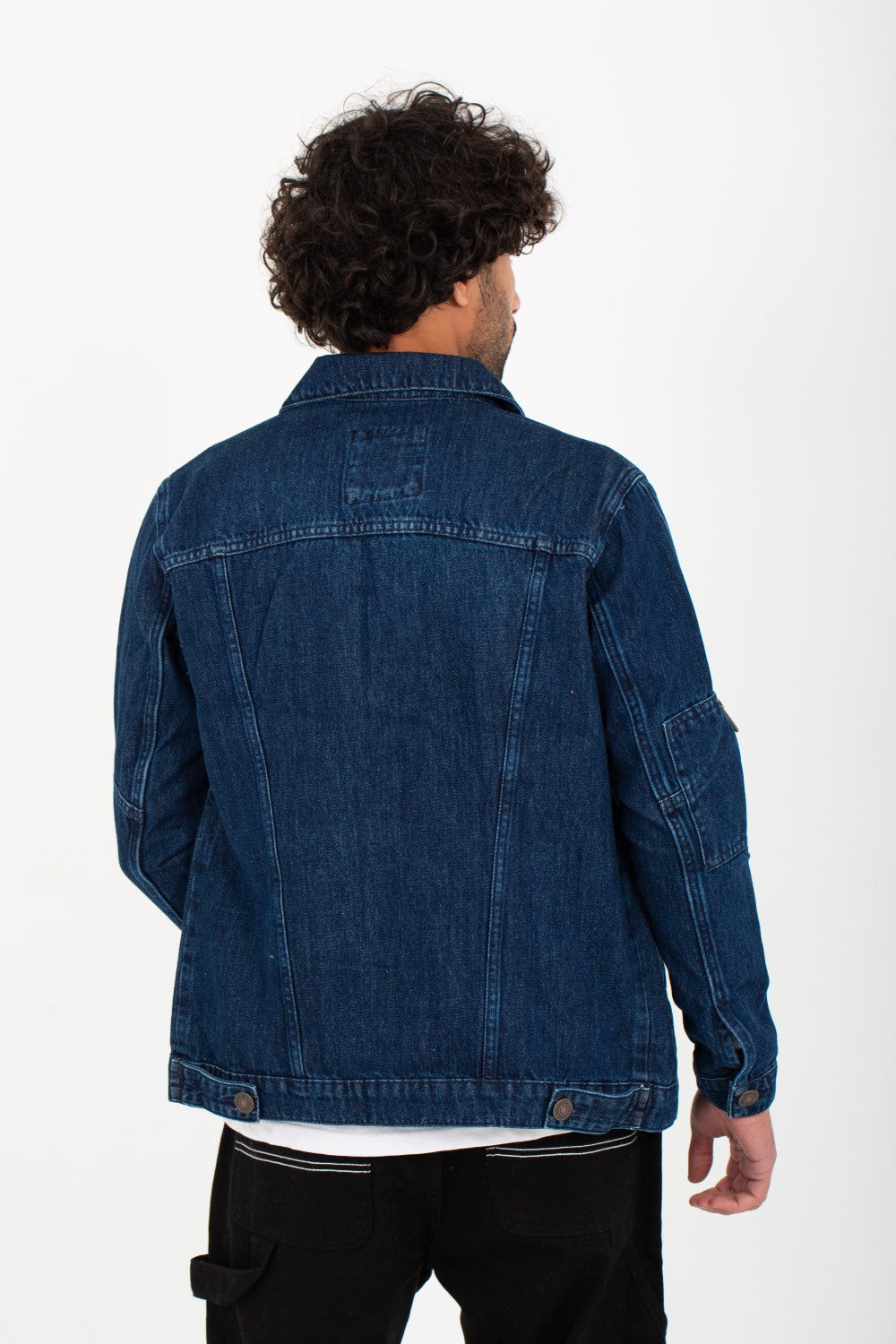 Men's Denim Casual Slim Fit Basic Jackets With Front Pockets