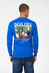 Men's Crew Neck Sweatshirt With Graphic Print