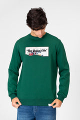 Men's Printed Crew Neck Tomato Sweatshirt