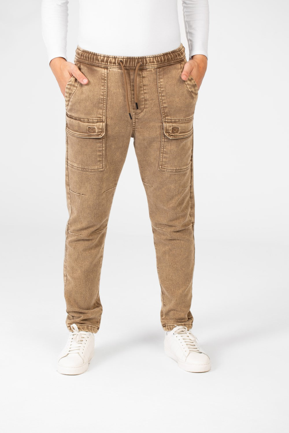 Men's Jeans Sherwal Pants With Modern Front Pockets