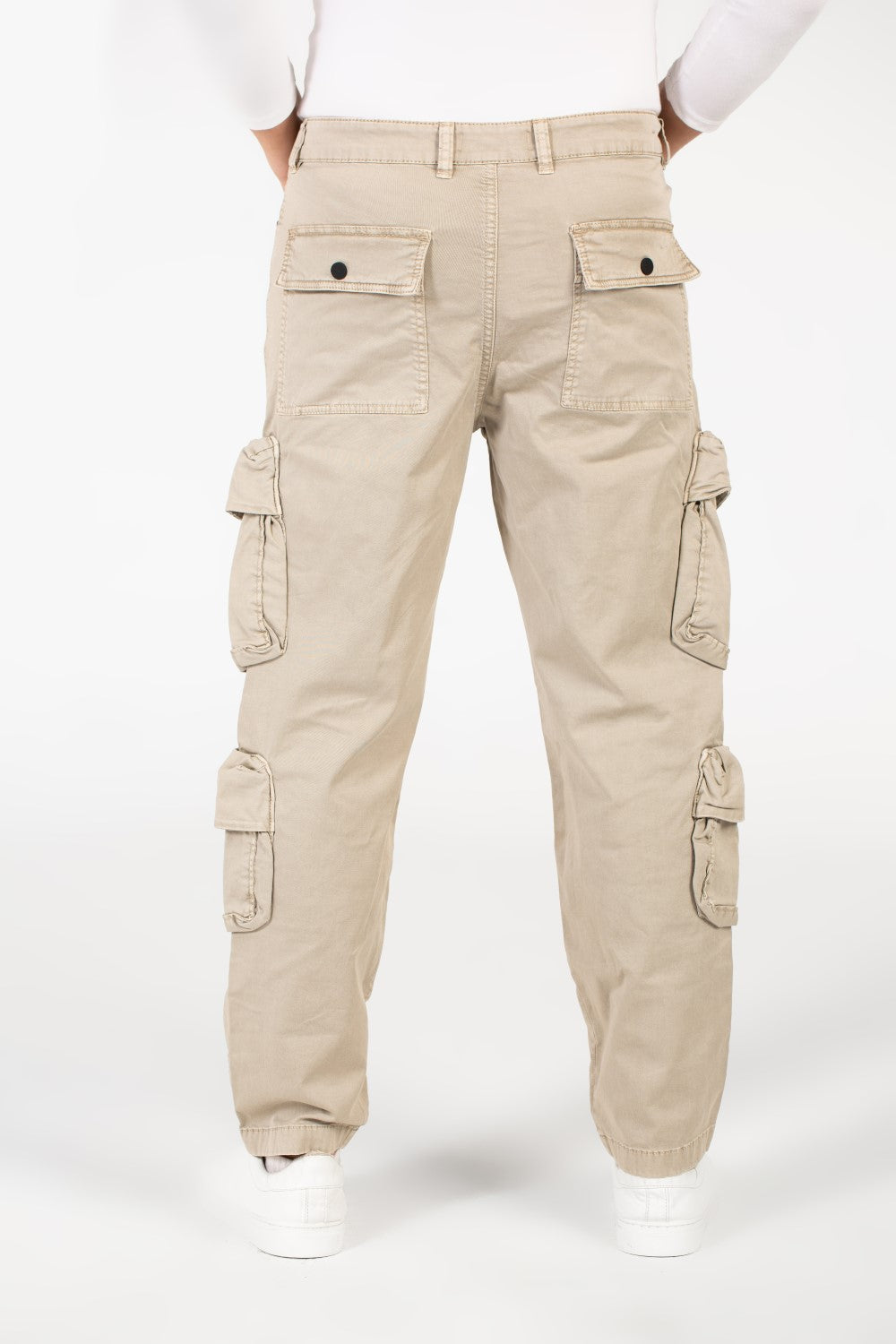 Men's Gabardine Sherwal Pants With Side Pockets