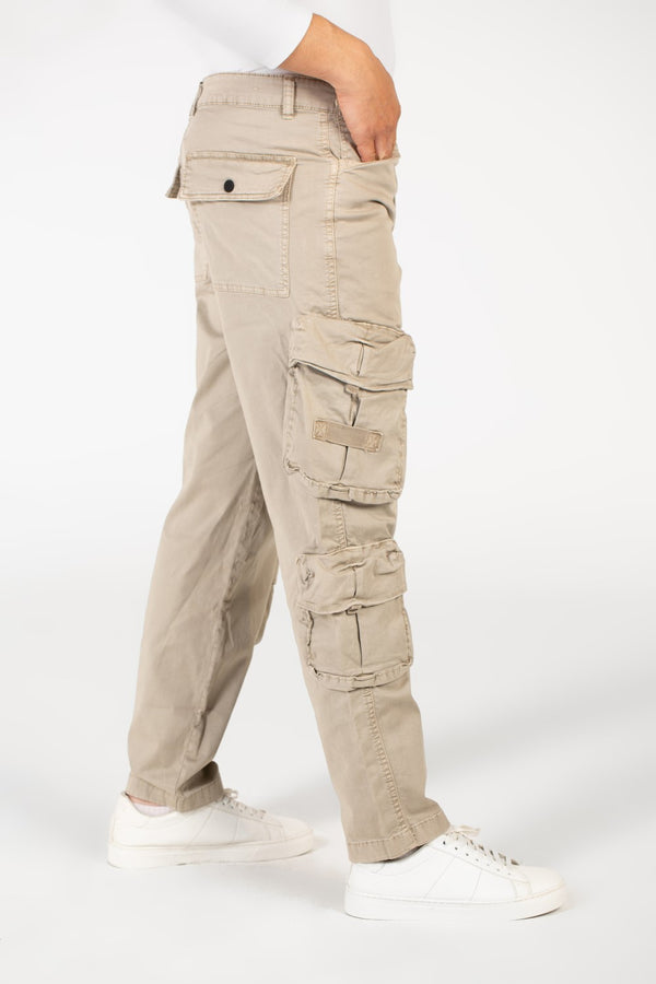 Men's Gabardine Sherwal Pants With Side Pockets