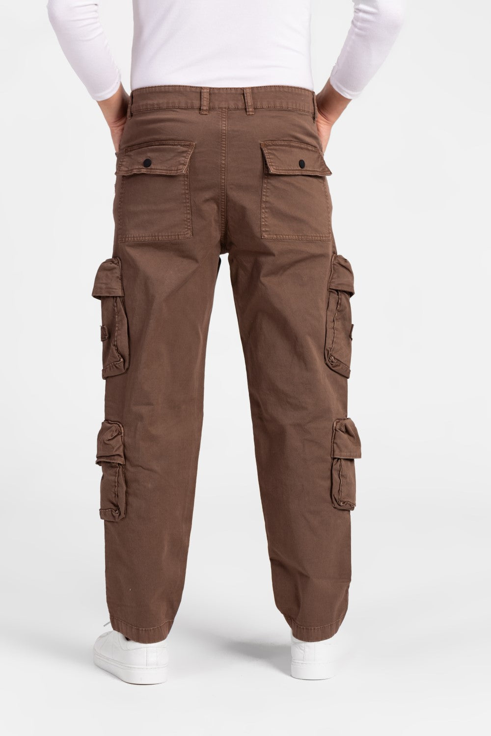 Men's Gabardine Sherwal Pants With Side Pockets