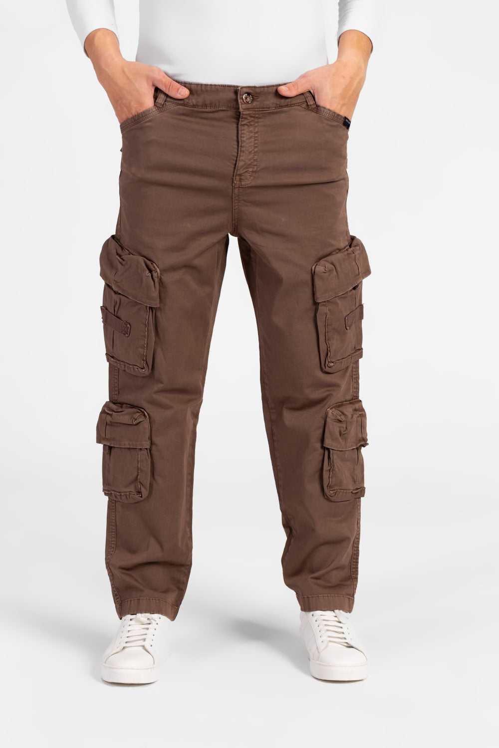 Men's Gabardine Sherwal Pants With Side Pockets