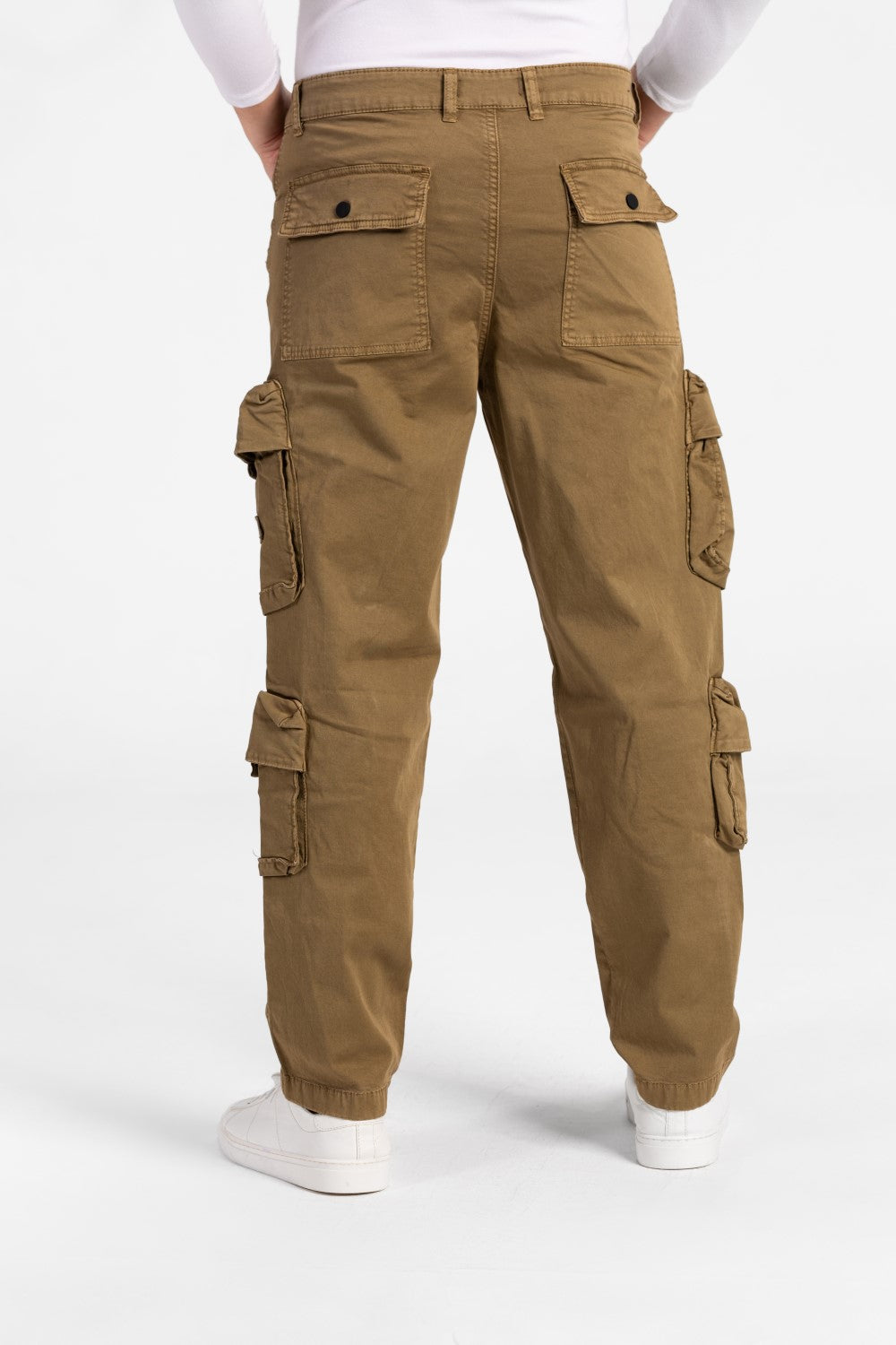 Men's Gabardine Sherwal Pants With Side Pockets