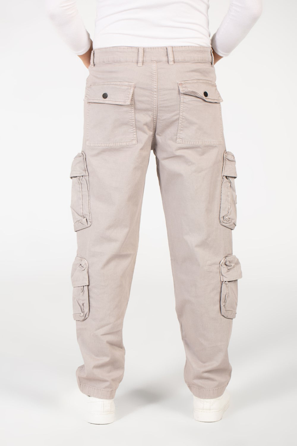 Men's Gabardine Sherwal Pants With Side Pockets