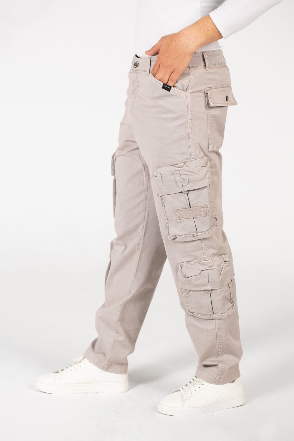 Men's Gabardine Sherwal Pants With Side Pockets