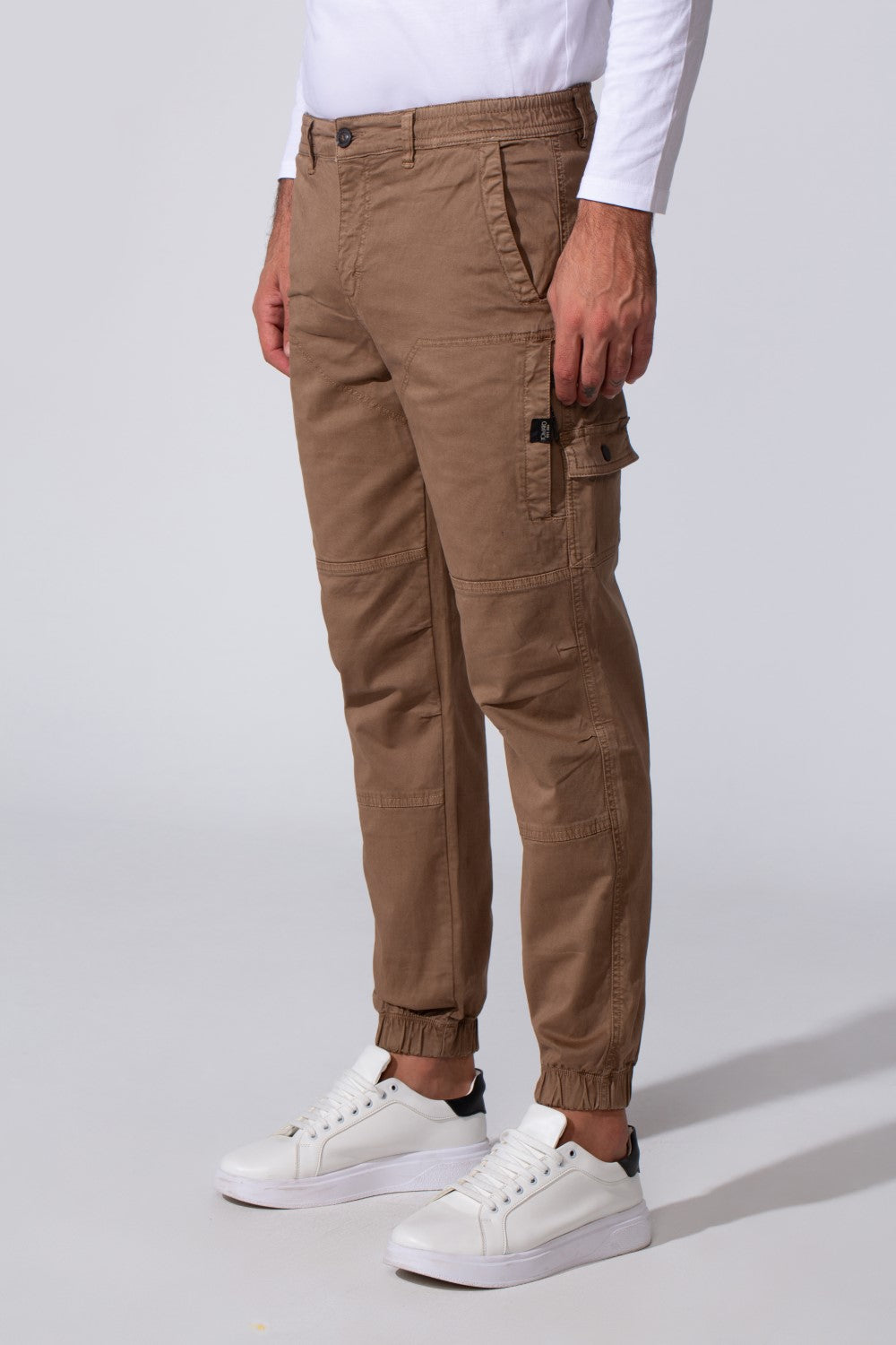 Men's Sharwal Gabardine Trousers Pants With Pockets And Basic Details