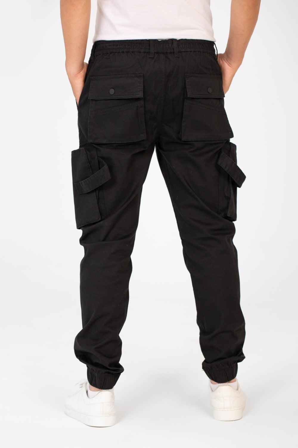Men's Gabardine Sherwal Pants With A Modern Design And Pockets