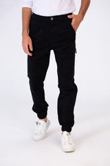 Men's Gabardine Sherwal Pants With Fashion Side Pockets