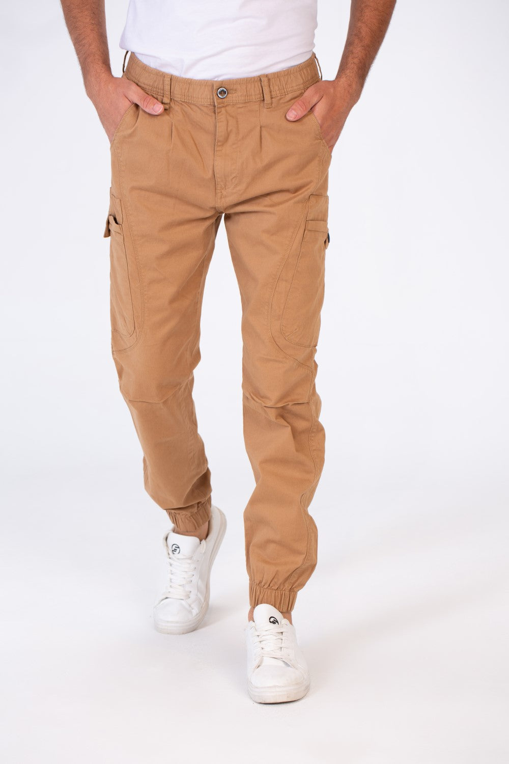 Men's Gabardine Sherwal Pants With Fashion Side Pockets