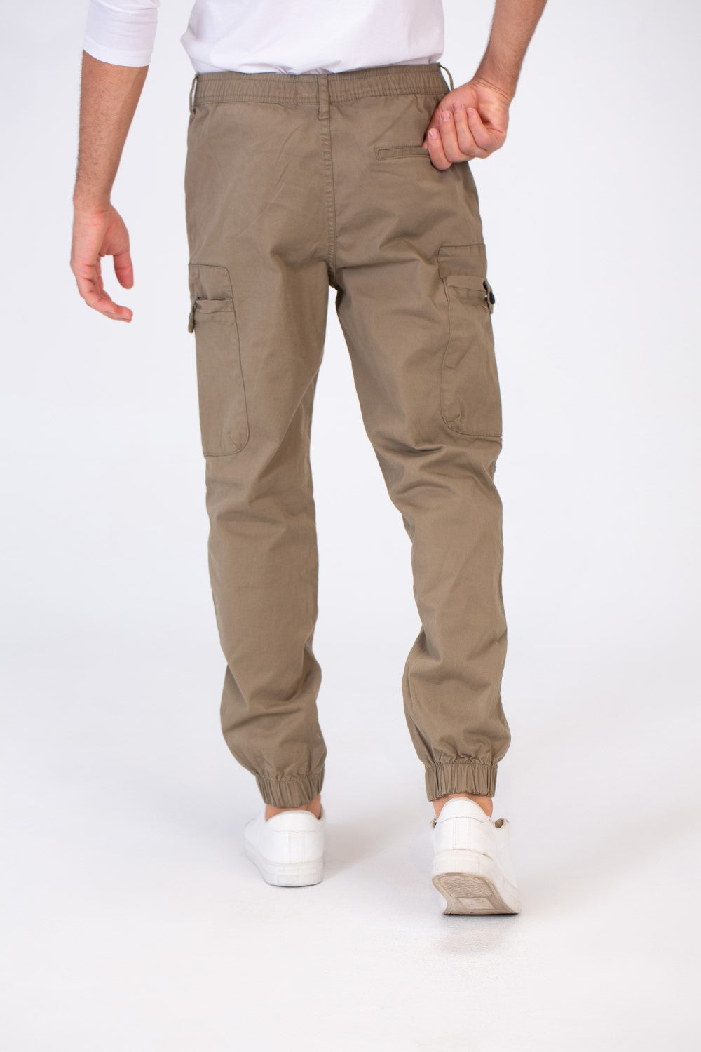 Men's Gabardine Sherwal Pants With Fashion Side Pockets