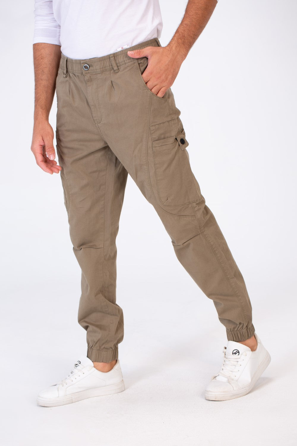 Men's Gabardine Sherwal Pants With Fashion Side Pockets