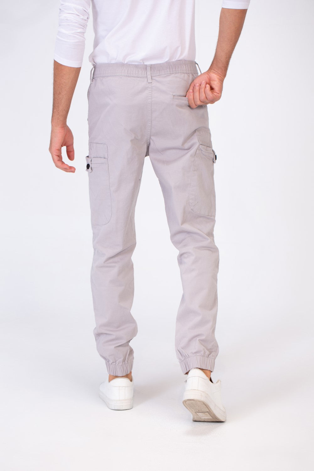 Men's Gabardine Sherwal Pants With Fashion Side Pockets