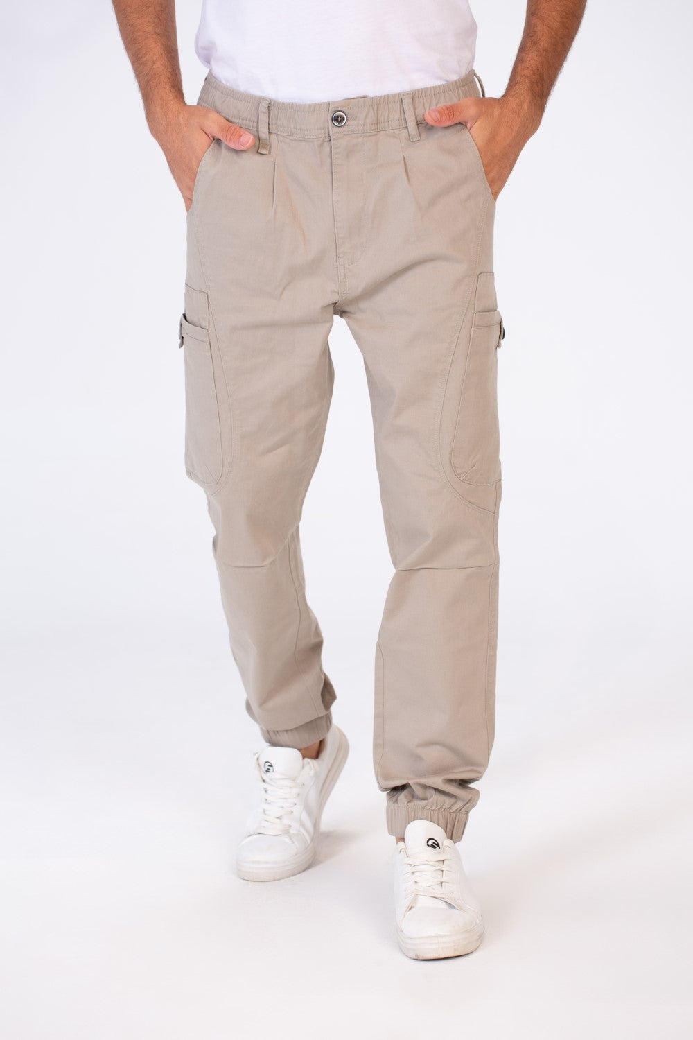 Men's Gabardine Sherwal Pants With Fashion Side Pockets