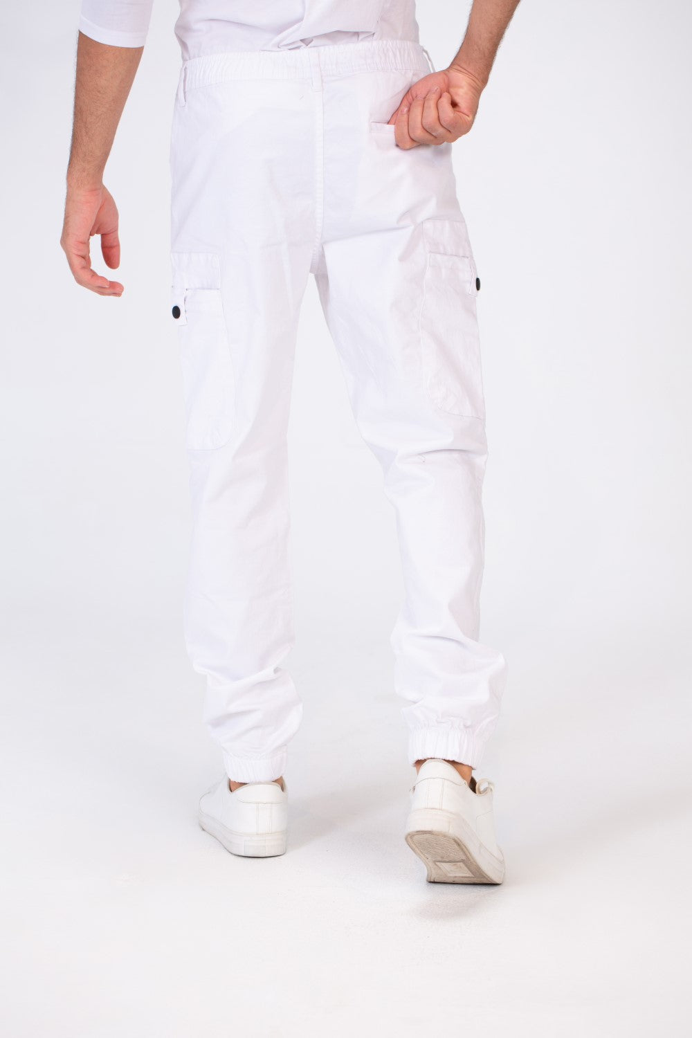 Men's Gabardine Sherwal Pants With Fashion Side Pockets