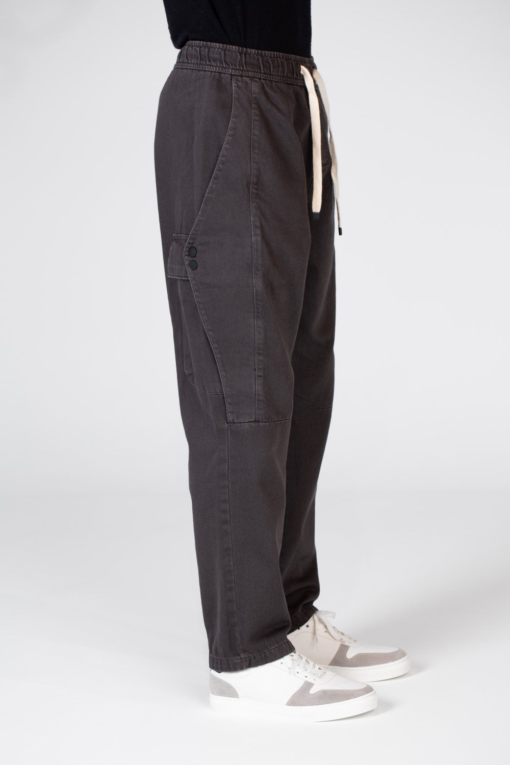 Men's Gabardine Sloushy Sherwal Pants With A Unique Cut