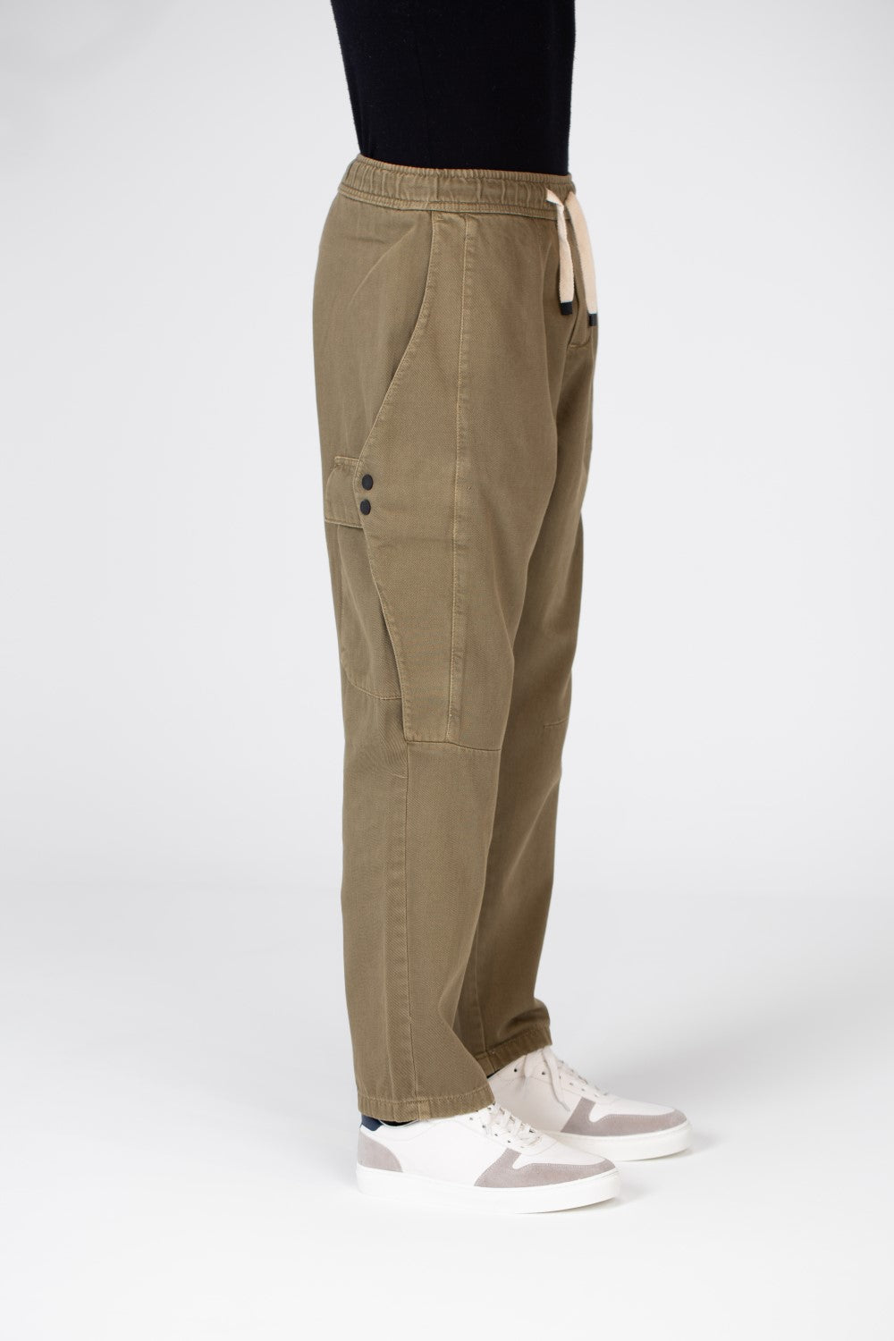 Men's Gabardine Sloushy Sherwal Pants With A Unique Cut