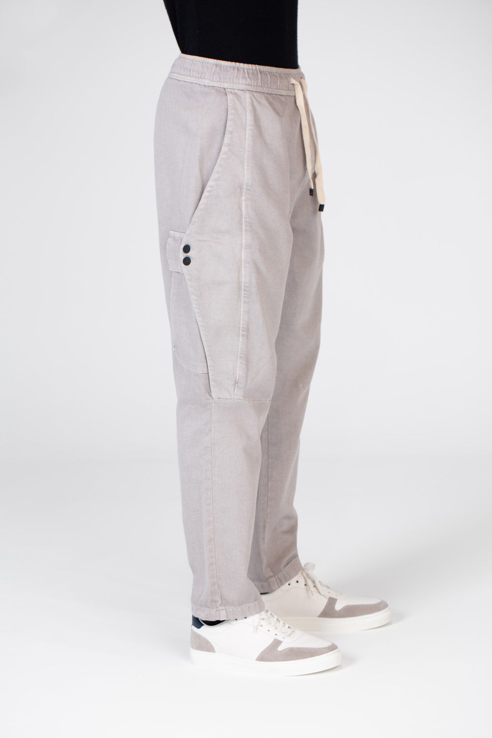 Men's Gabardine Sloushy Sherwal Pants With A Unique Cut