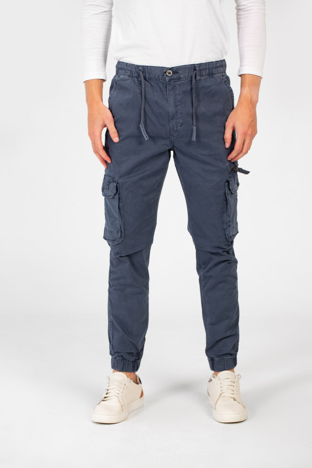 Men's Gabardine Sherwal Pants With A Modern Design And Side Pockets
