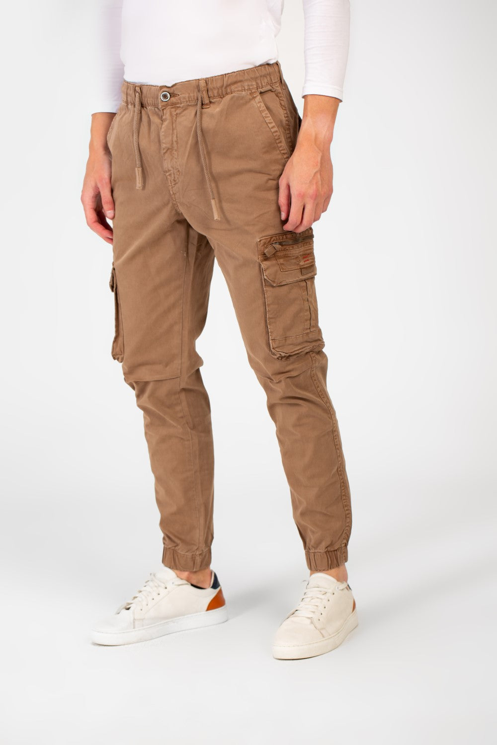 Men's Gabardine Sherwal Pants With A Modern Design And Side Pockets